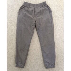 My Mum Made It Jogger Pants Womens Large Gray Windbreaker Elastic Waist Lined
